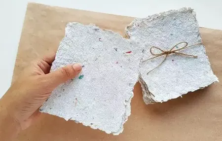 How to Make a Recycled Paper Craft