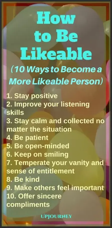 How to Be More Likeable