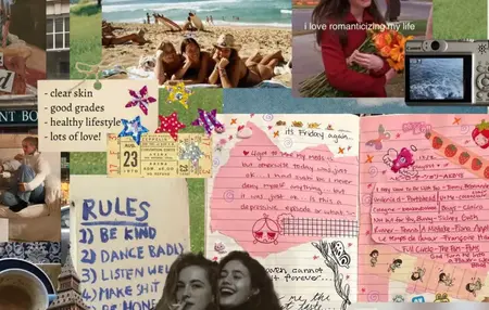 How to make a vision board collage