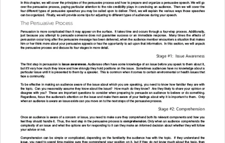 How to Write a Persuasive Speech