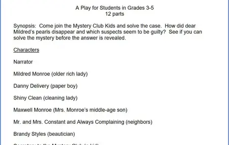 How to Write a Short Play