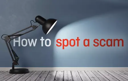 How to Spot a Scam