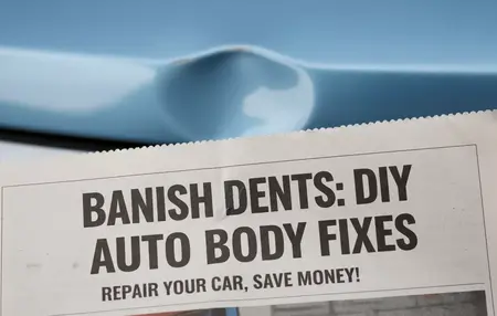 How to repair car dent