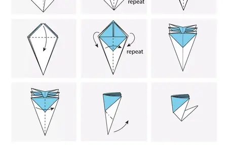 How to Make a Simple Paper Flower Mobile