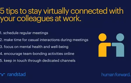 How to Stay Connected with Colleagues While Working from Home