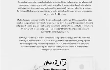 How to Write a Compelling Cover Letter for a Creative Job