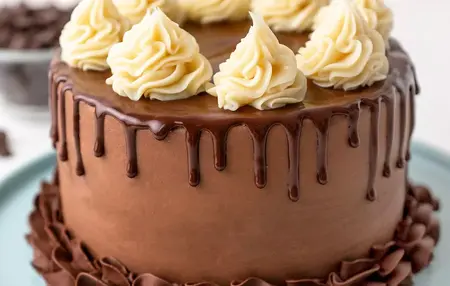 How to Make a Cake with Ganache