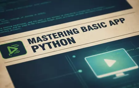 How to Make a Basic App using Python