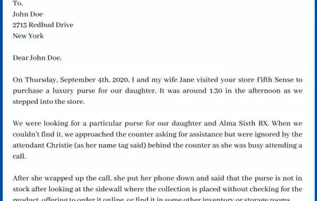 How to Write a Letter of Complaint