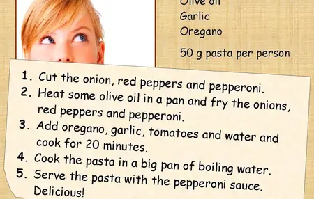 How to Learn a New Recipe