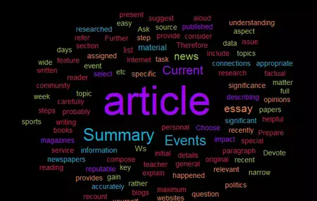 How to Write a Blog Post about a Current Event