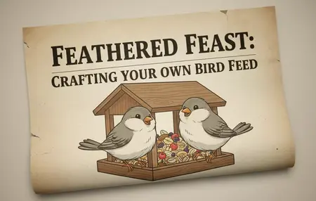 How to Make Homemade Bird Feed
