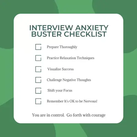 How to Overcome Job Interview Anxiety