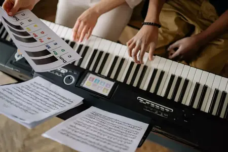 How to Learn to Play the Electronic Keyboard