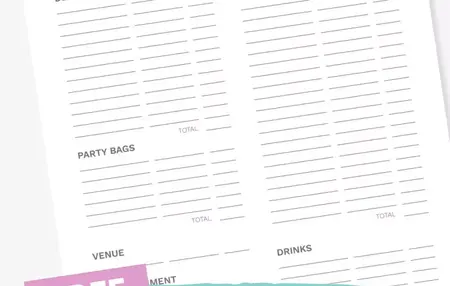 How to Create a Budget for Your Child's Birthday Party