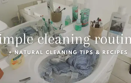 How to Create a Natural Cleaning Routine