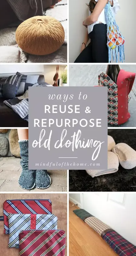 How to Repurpose Old Clothes