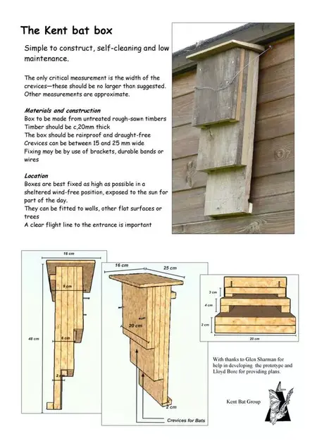 How to Make a Bat House