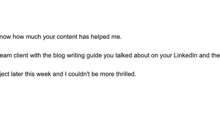 How to Write a Thank You Email