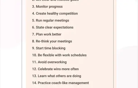 How to improve your team's productivity