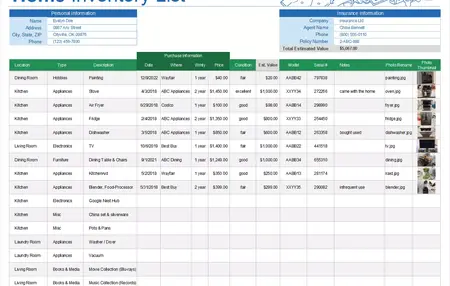 How to Create a Home Inventory